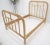 Mid-Century Modern Bent Bamboo Rattan Headboard Footboard Queen Size Bed Mid Century For Sale - Image 3 of 10