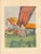 Original 1932 Art Deco sporting print by Milivoj Uzelac depicting an airplane, pilots and automobiles in a bold modernist...