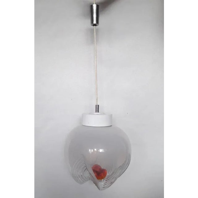 Murano Glass Pendant Lamp, 1970s For Sale - Image 12 of 12