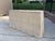 Wicker Rattan Scalloped Console Table in the Palm Beach Style For Sale - Image 10 of 12