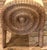 Mid 20th Century Mid Century Rattan Beach With Spiraled Ends and Upholstered Seat For Sale - Image 5 of 5