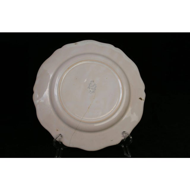 19thC. Lille Faience Plate, France For Sale In New York - Image 6 of 7