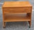 Late 20th Century Pair Scandinavian Modern Teak Rolling Side Tables or Nightstands For Sale - Image 4 of 9