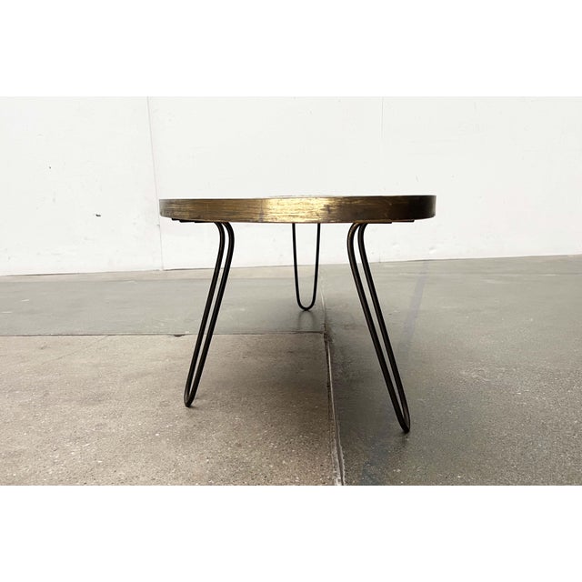 Black Mid-Century German Mosaic Couch Table from Berthold Müller Oerlinghausen, 1960s For Sale - Image 8 of 18