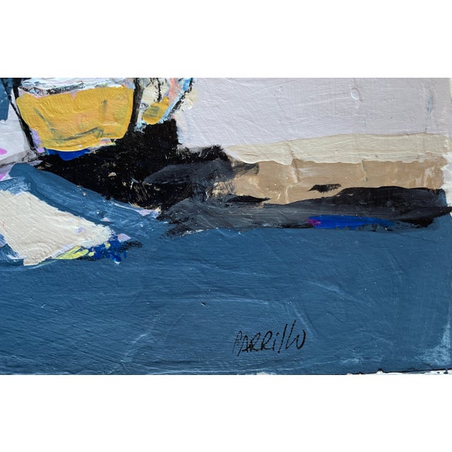 2020s “Blush” a Collage of Paper and Paint by C. Carrillo For Sale - Image 5 of 5