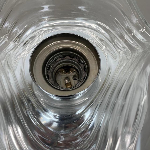 Vintage Wave Wall Ceiling Light from Peill & Putzler, Germany, 1970s For Sale - Image 14 of 17