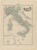 Late 19th Century Antique Map of Italy with Vignette of Saint Angu Castle in Rome, 1880 For Sale - Image 5 of 5