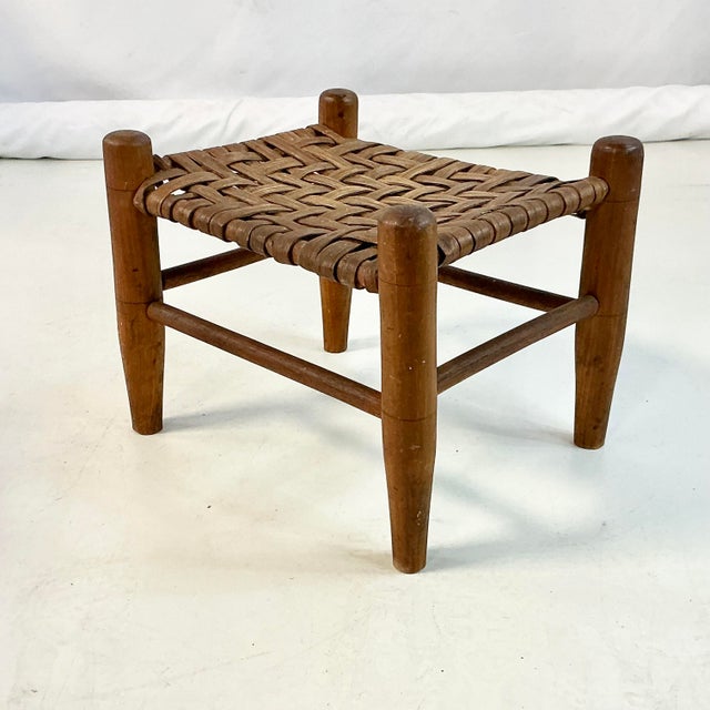 1930s Vintage French Country Rustic European Split Flat Rattan Reed ...