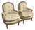 19th Century Delmar Chinoiserie Printed Bergere Chairs, Pair For Sale