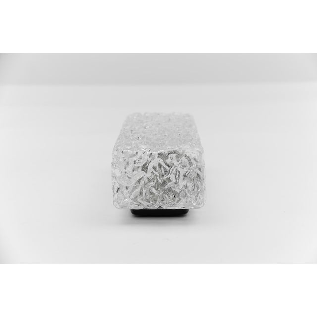 Small Glass Wall Lamps from Limburg, Germany, 1960s, Set of 3 For Sale - Image 10 of 13