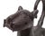 Metal Benin Artist, Pair of Royal Leopards, 1800s, Bronze For Sale - Image 7 of 13