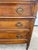 French French 19th Century Louis XVI Solid Walnut Chest of Drawers For Sale - Image 3 of 12