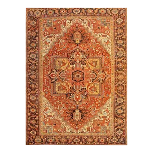1920s Pasargad Rust Antique Persian Heriz Rug