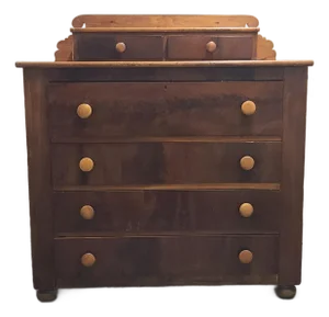 Mid 19th Century Empire-Style (Or Late Federal) Butler's Chest