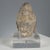 Stone Buddha with Acrylic Glass Base For Sale - Image 3 of 9