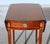 Wood Councill Craftsmen Mahogany Drop-Leaf Accent Table - Duncan Phyfe Style With Banded Detail For Sale - Image 7 of 17
