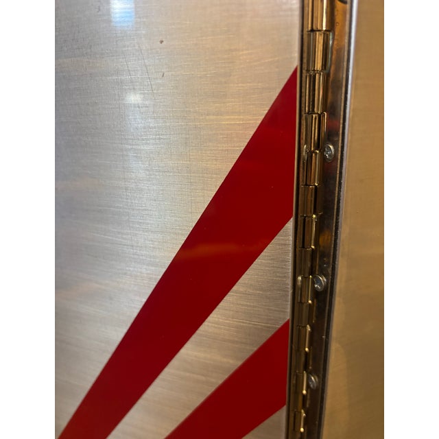 Art Deco Donald Desky Inspired 3 Part Folding Screen For Sale - Image 3 of 6
