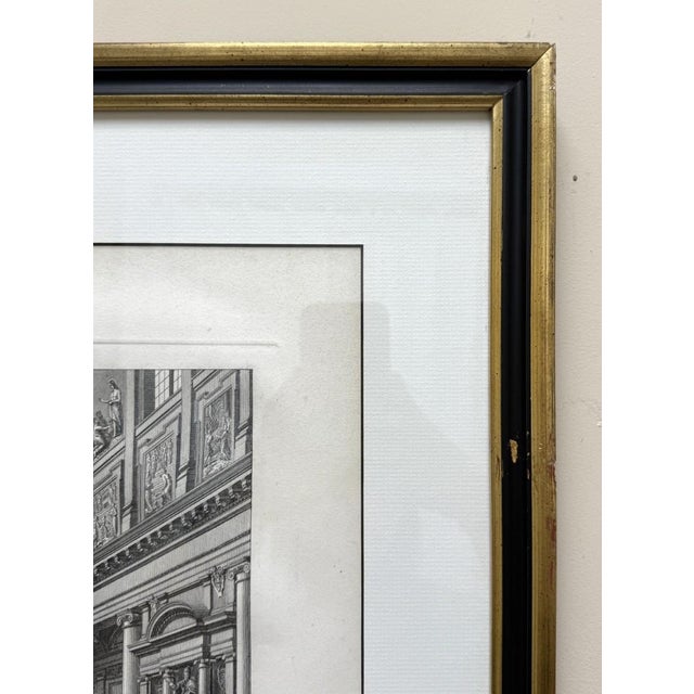 19th Century Engraving of the Interior of the Basilica of Santa Maria Maggiore in Rome For Sale - Image 14 of 15