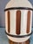 Vintage Mid Century Jug Cream & Wood Table Lamp For Sale In New York - Image 6 of 7