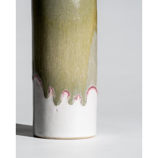 Organic Drip Glaze Ceramic Vases by Barbara Stehr, Germany, 1980s, Set of 3 For Sale - Image 14 of 18