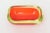 Mid-Century Modern Vintage Murano Flavio Poli Rare Red and Yellow Uranium Sommerso Glass Oblong Bowl For Sale - Image 3 of 12