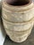 Late 20th Century Vintage Barrel Form Terracotta Planter - Ribbed Olive Jar For Sale - Image 5 of 11