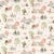 Sanderson 101 Dalmatians Fabric in Candy Floss For Sale