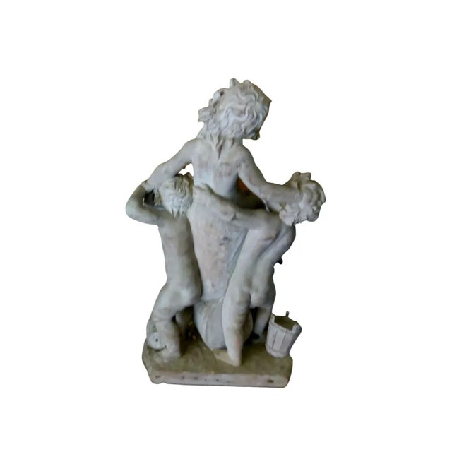 Rare carved wood sculpture in the manner of Claude Clodion. This extremely well carved wood figure might have been part of...