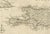 Black Antique Map of Cuba with Caribbean Sea Chart by Bowen, 1744 For Sale - Image 8 of 10