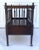 Antique Canterbury Magazine Rack on Casters For Sale - Image 4 of 9