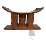 1960s Ghana Ashanti African Wooden Stool For Sale