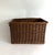 Wood French Wicker Elongated Basket W/ Handle For Sale - Image 7 of 7