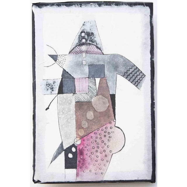 Abstract Composition, Original Drawing, 20th Century For Sale