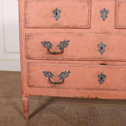 French Painted Commode, 1820s For Sale - Image 6 of 13