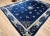 Antique Chinese Art Deco Rug, Hand-Knotted Wool Pile, Floral Motifs, 1900s For Sale - Image 4 of 13