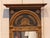French Empire Giltwood and Black Painted Pier Mirror For Sale - Image 6 of 8