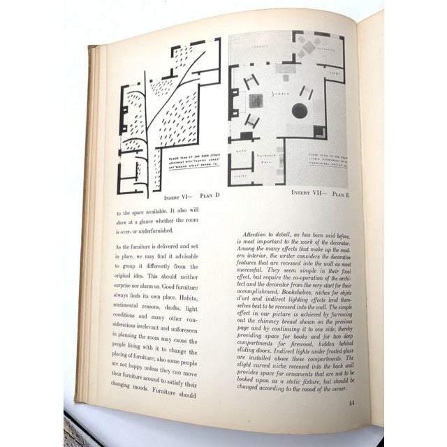 1938 First Edition "Space for Living" Design Book by Paul T. Frankl For Sale - Image 10 of 11