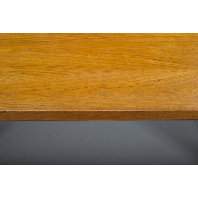 Swedish Freestanding Teak Architect Desk, 1960s For Sale - Image 10 of 14