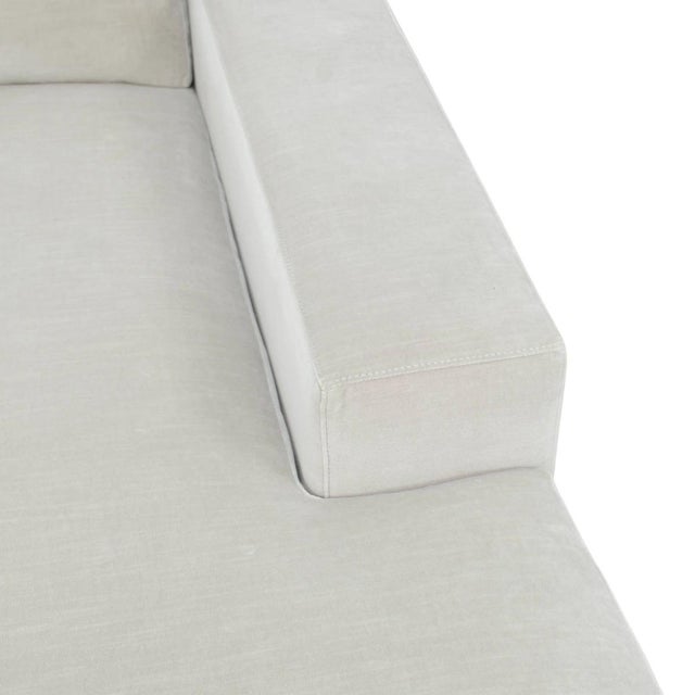 2010s Restoration Hardware Modena Chaise Lounger For Sale - Image 5 of 6