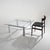 Square Coffee Table in Glass and Steel, 1970s For Sale - Image 11 of 12
