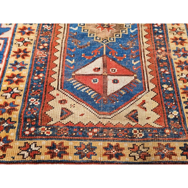 Antique Handwoven Anatolian Village Rug, Wool Prayer Design, 1880s, 4' x 6' For Sale - Image 16 of 18