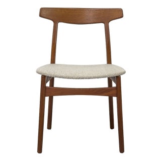 Teak Dining Chair by Henning Kjaernulf for Bruno Hansen, 1960s For Sale