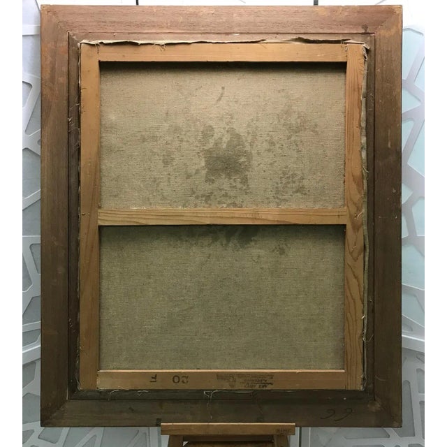 René Samuel Beguin, Bouquet, Oil on Canvas For Sale - Image 8 of 9