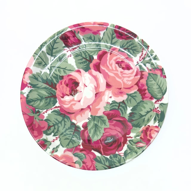 Eclectic Multi-Era Blue Pink Gold & White Side Plate Curation - Group of 18 For Sale - Image 14 of 17