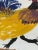 Yellow Late 20th Century “Farm Chicken” Jimmy Lee Sudduth Folk Art Painting For Sale - Image 8 of 13