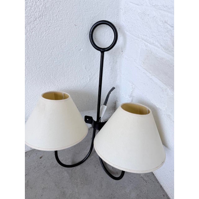 Double Wall Light in the style of Royère, 1960s For Sale - Image 12 of 18