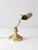 Mid-Century Modern Vintage 1970s Brass Adjustable Banker’s Desk Lamp For Sale - Image 3 of 14