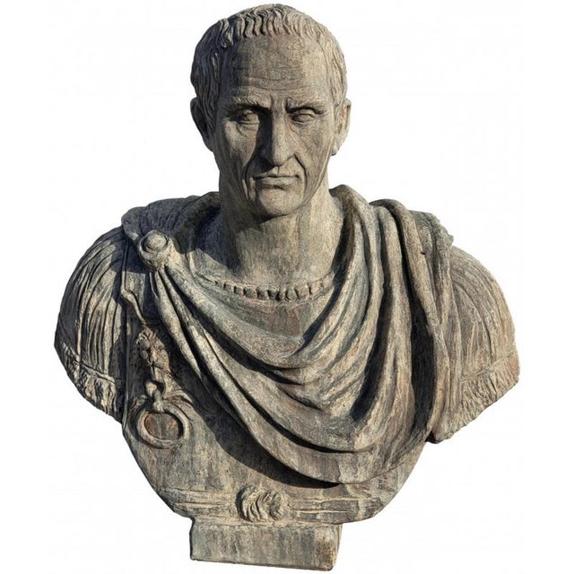 Julius Caesar Sculpture, 1900s For Sale - Image 4 of 6
