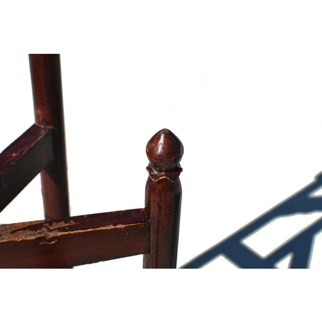 Brown 19th Century Chinese Washstand Plant Stand For Sale - Image 8 of 12