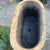 Vintage Large Rustic Wide -Ribbed Oval Terracotta Planter For Sale - Image 9 of 12